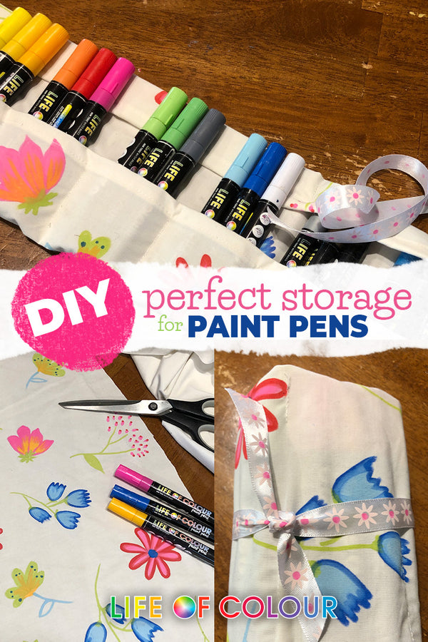 5 creative DIY projects using Life of Colour Fabric Pens