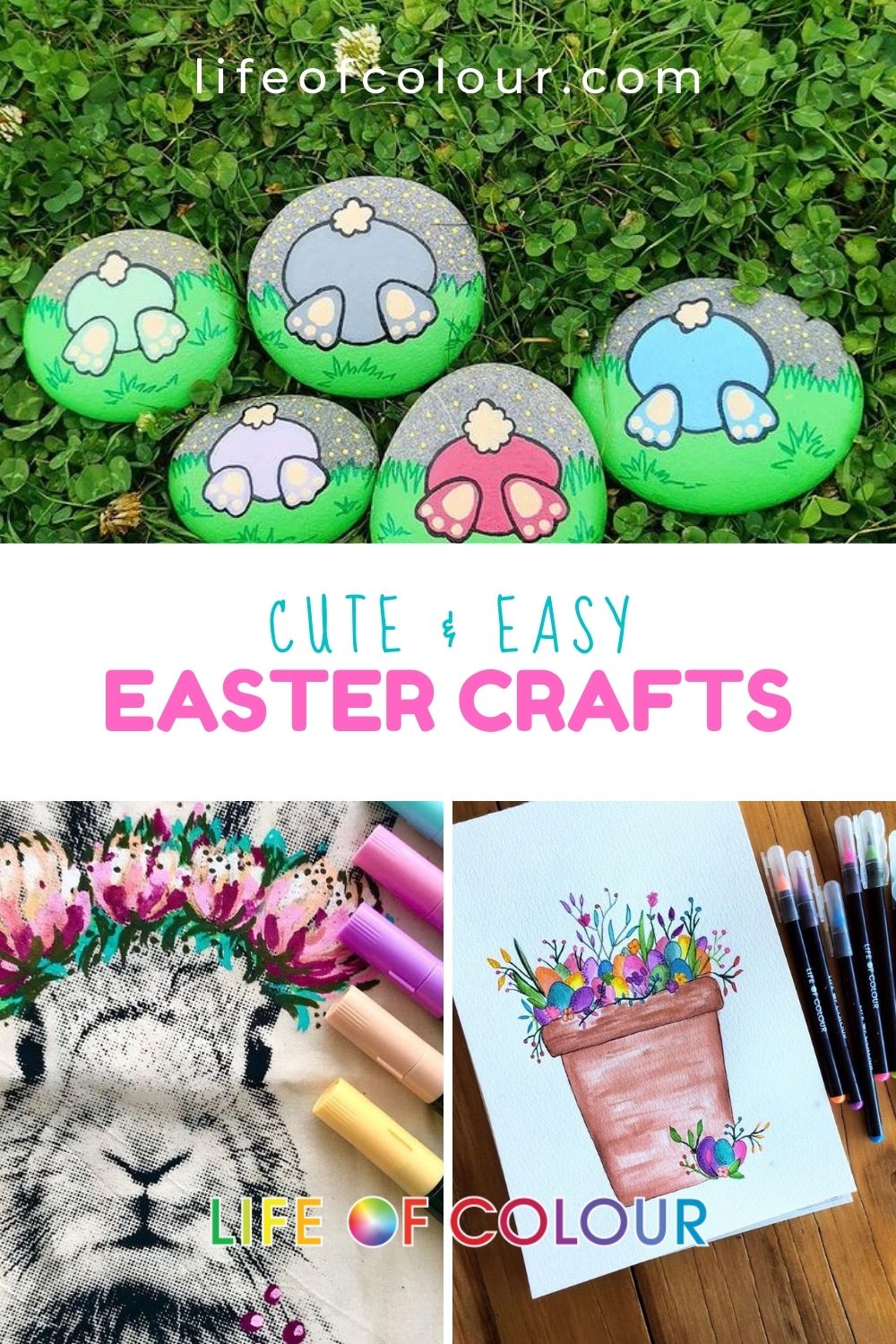 'Easter craft ideas you will love to make!' article featured image.