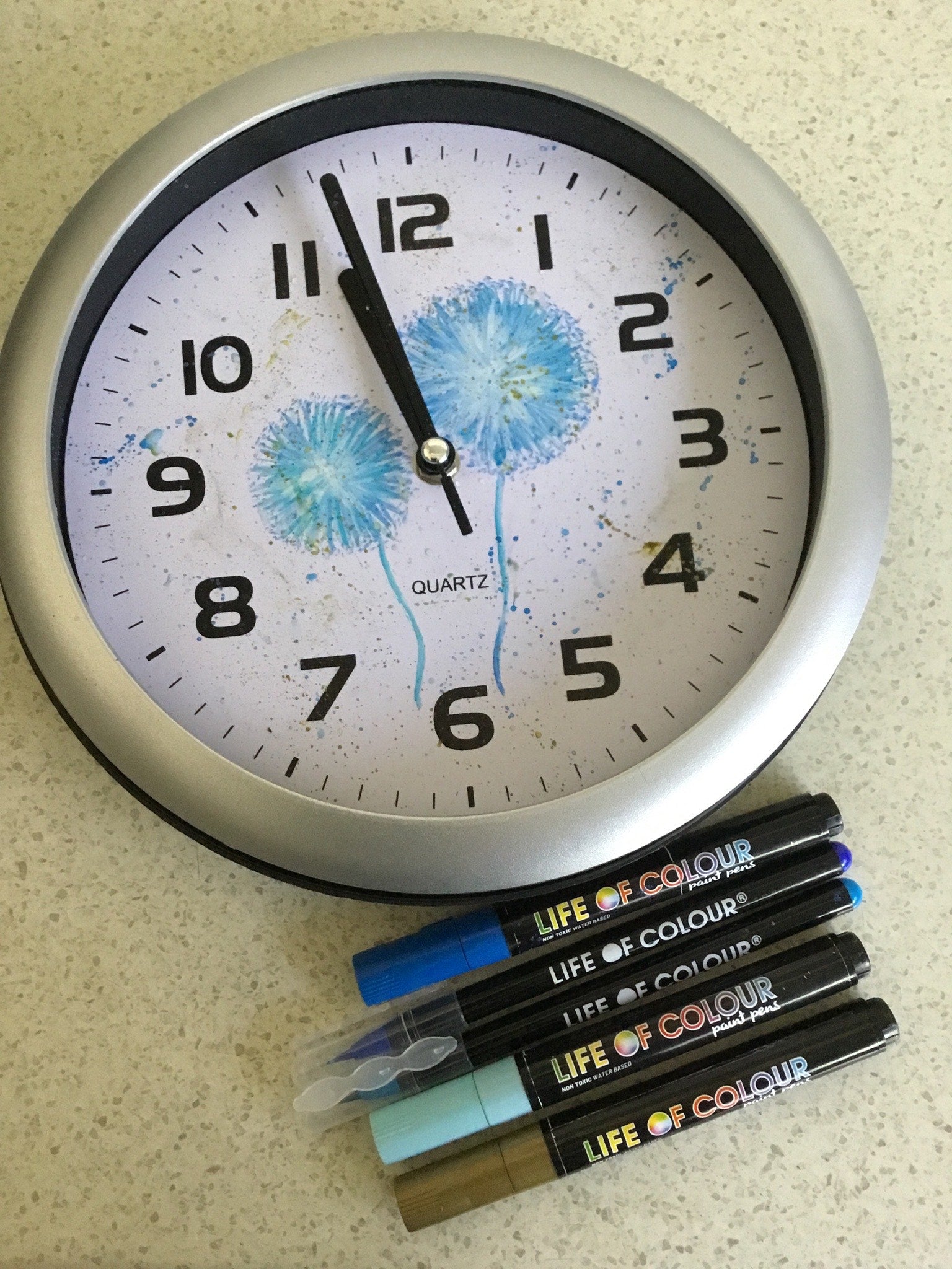 'Revamping a clock with Life of Colour' article featured image.