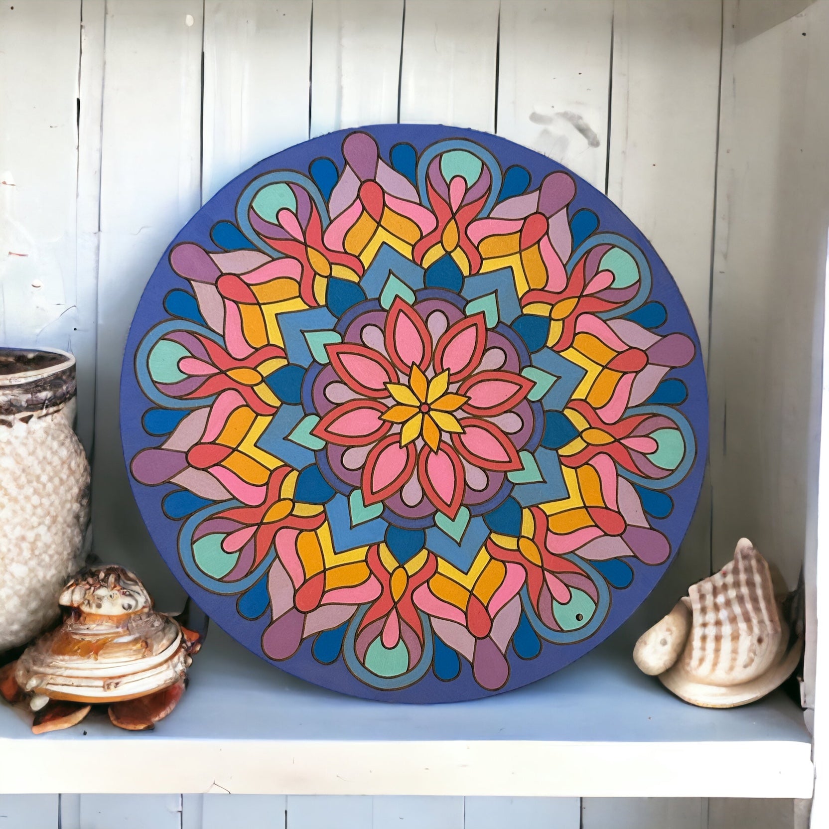 'Life Of Colour Mandala's- Decorative & Creative Ways to Display your beautiful Mandala.' article featured image.