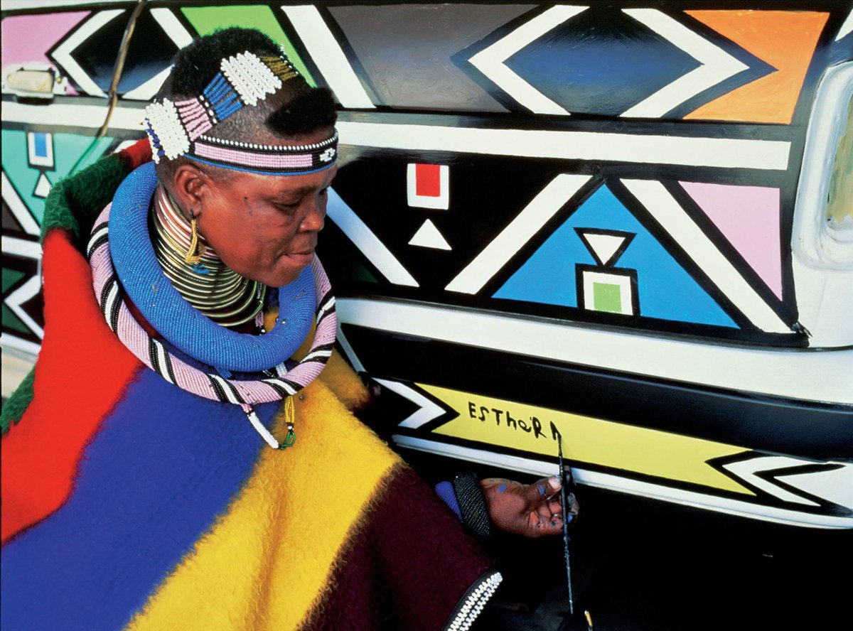 'A trip to South Africa and Ndebele Art' article featured image.