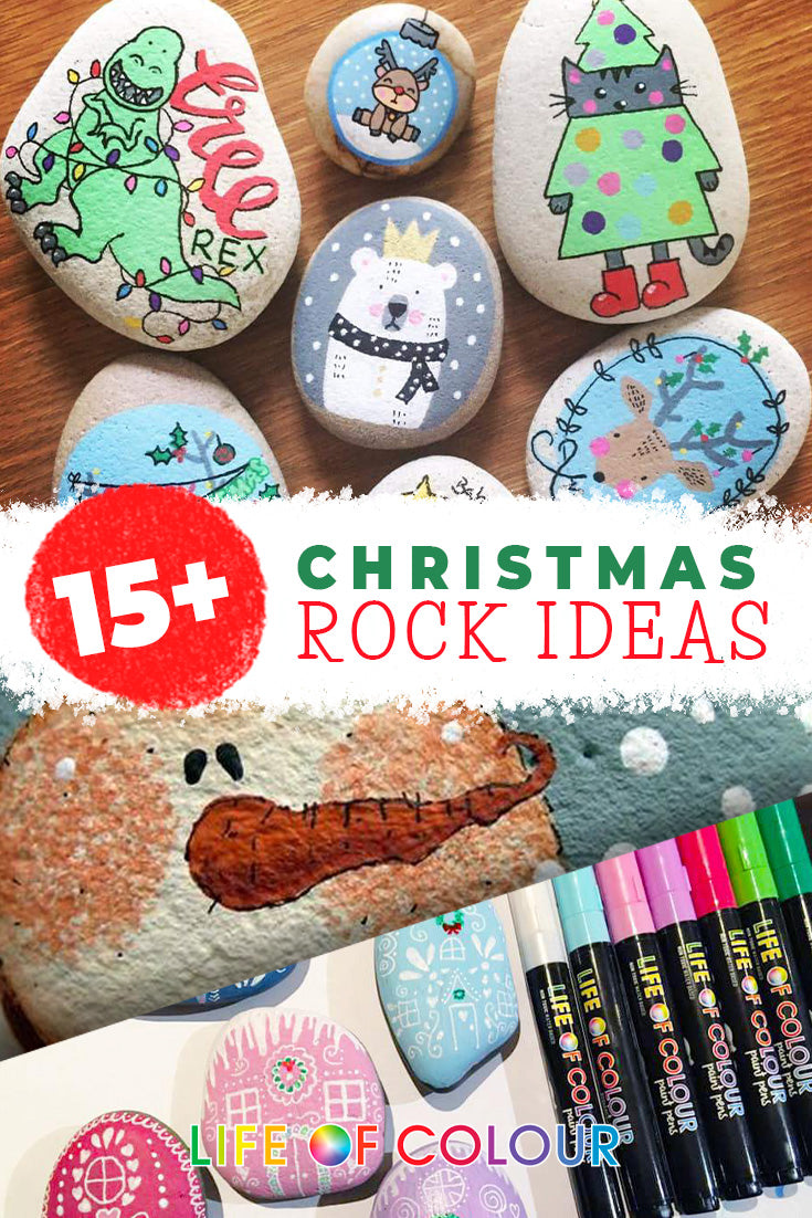 '15+ Christmas rocks ideas you can make right now!' article featured image.