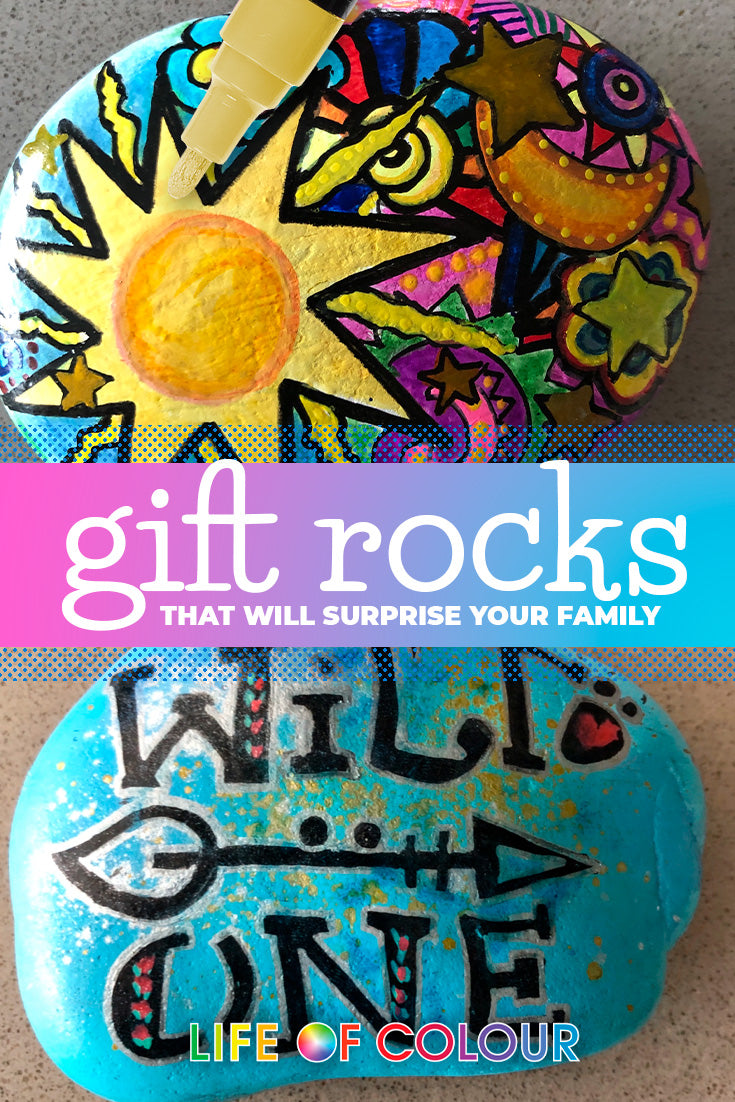 Rock painting tutorials and inspiration  Australia and New Zealand art  supplies - Life of Colour