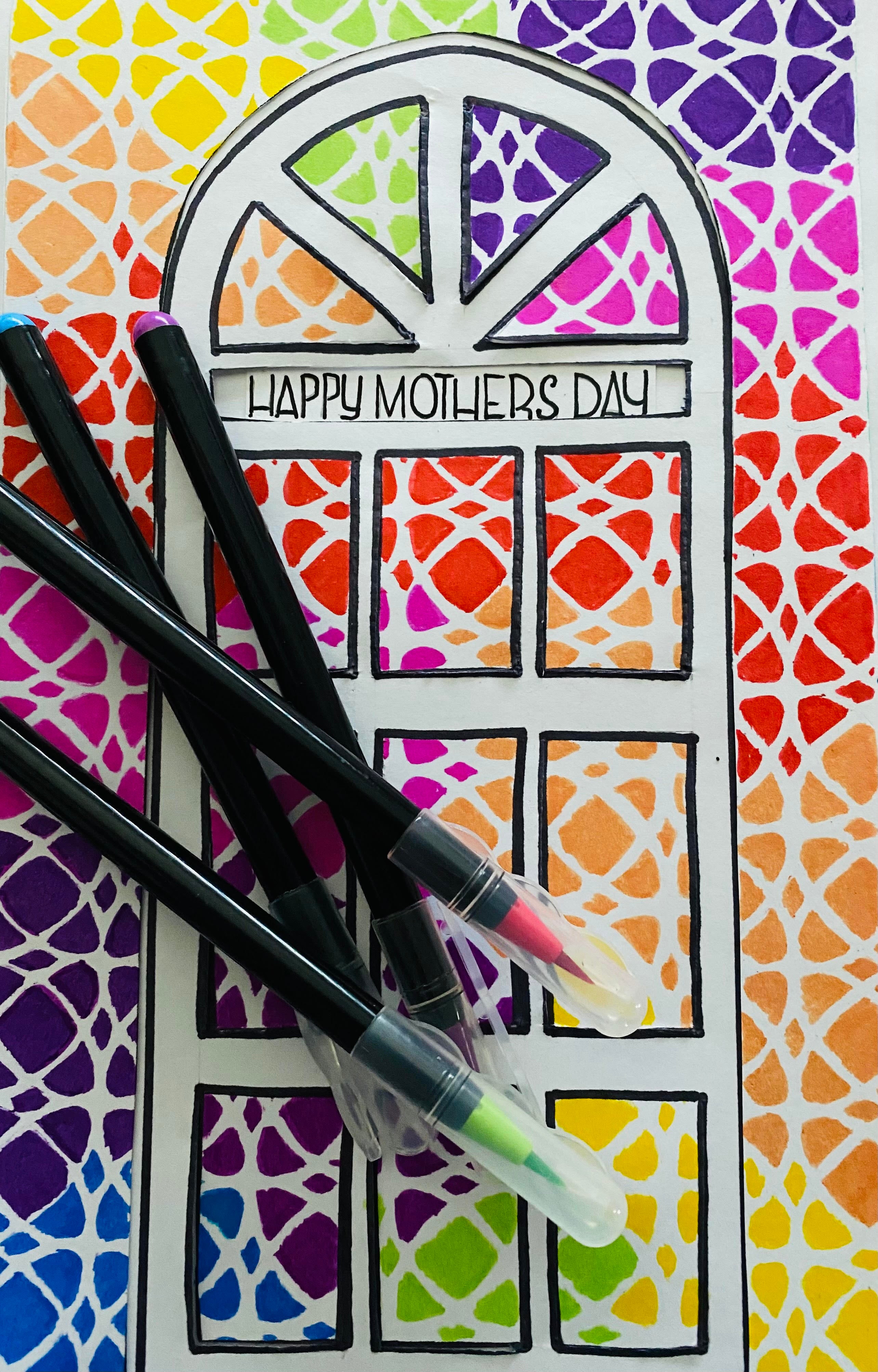 'Handmade card for Mother's day with a secret message just for mum!' article featured image.