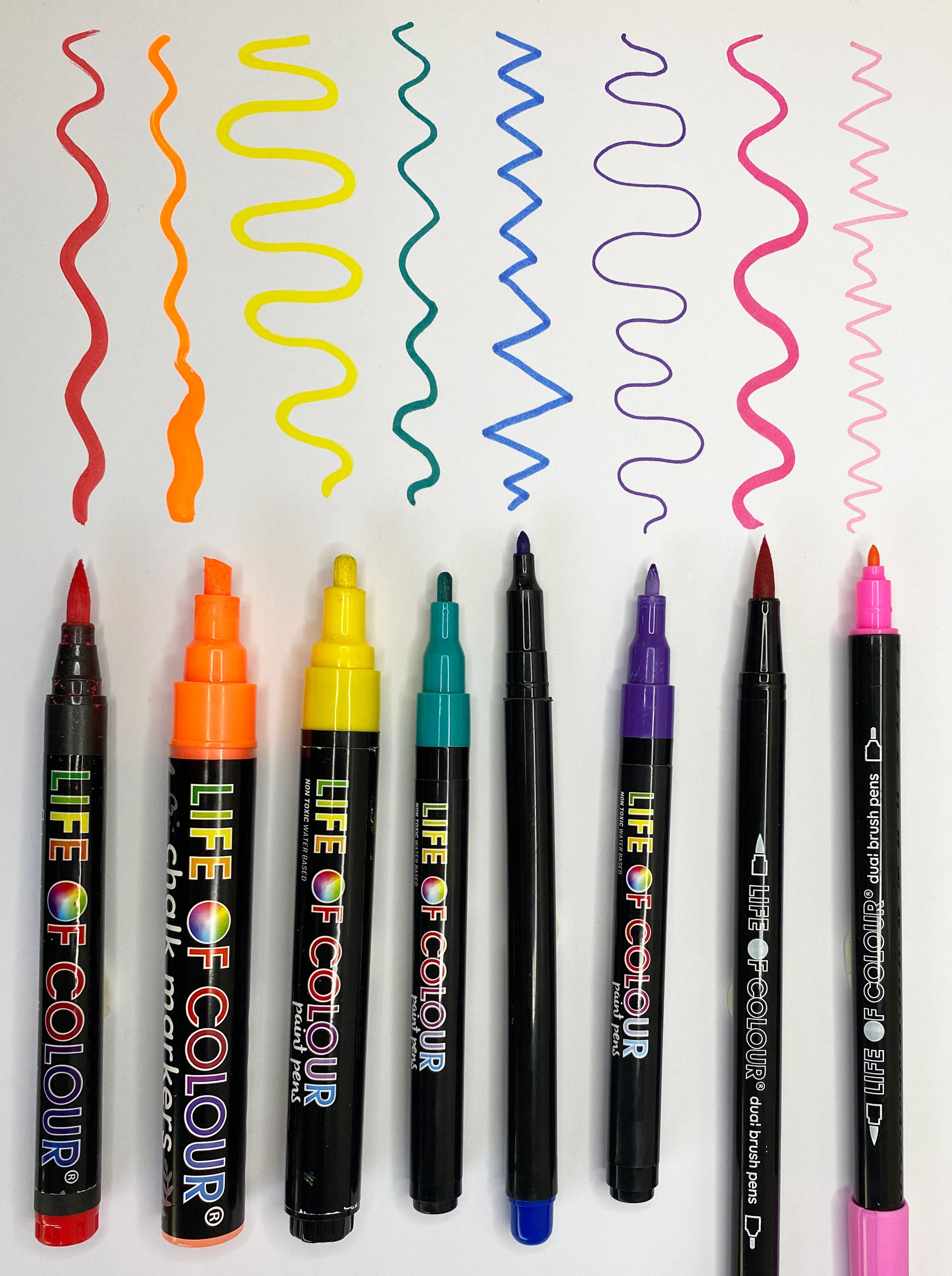 'Nib guide for Life of Colour Pens' article featured image.