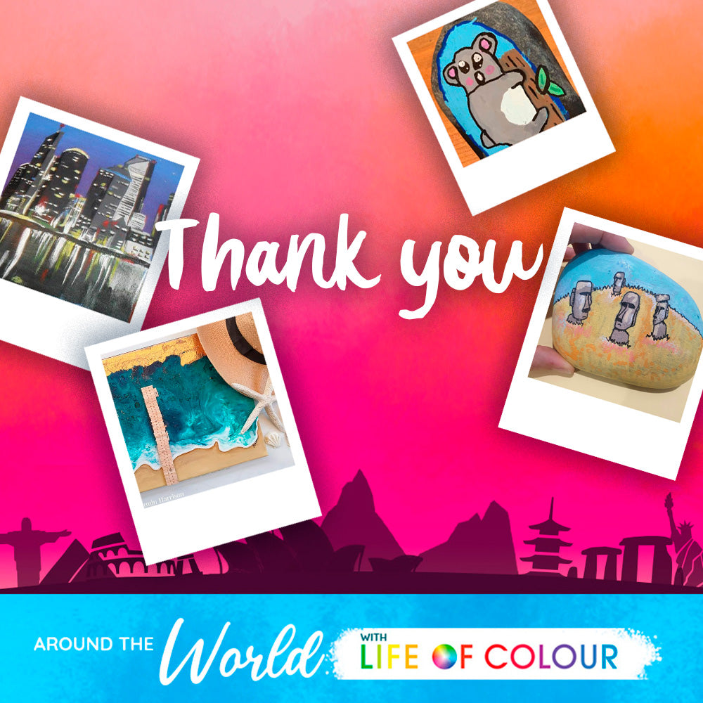 'Life of Colour takes you on a journey Around the World' article featured image.