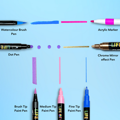 Triple the Fun Bundle - 3 Types of Paint Pens