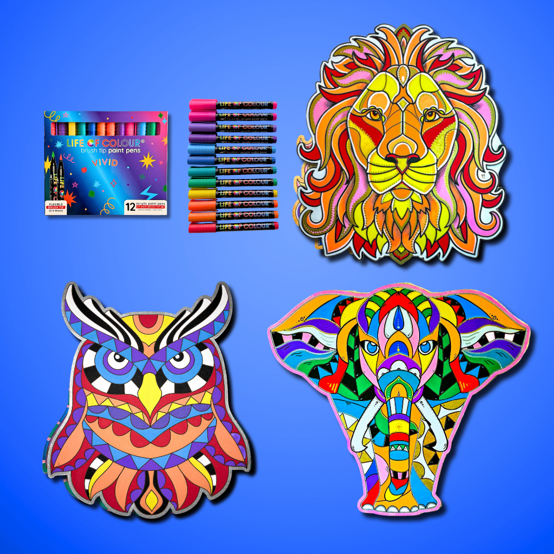 Life of Colour Animal Collection Bundle