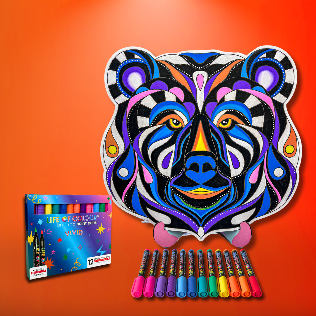 Life of Colour Bear Painting Kit