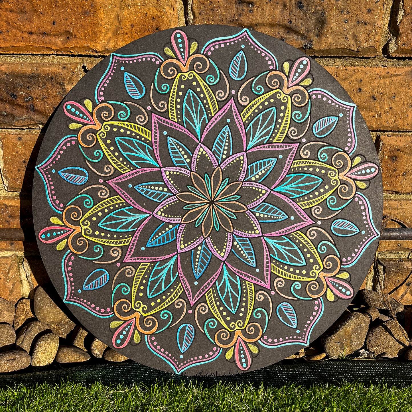 Life of Colour Mandala Galaxy Painting Kit - Sun