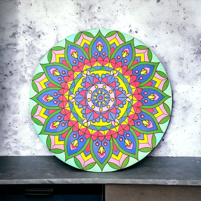 Life of Colour Mandala Painting Kit - Botanica (Wildflowers)