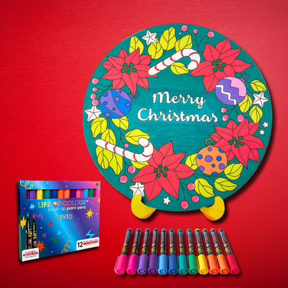 Christmas Wreath Painting Kit