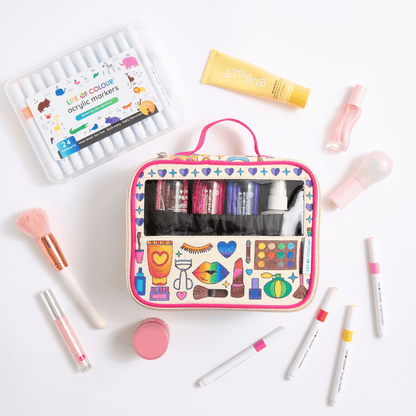 DIY Doodle Beauty Bag Kit