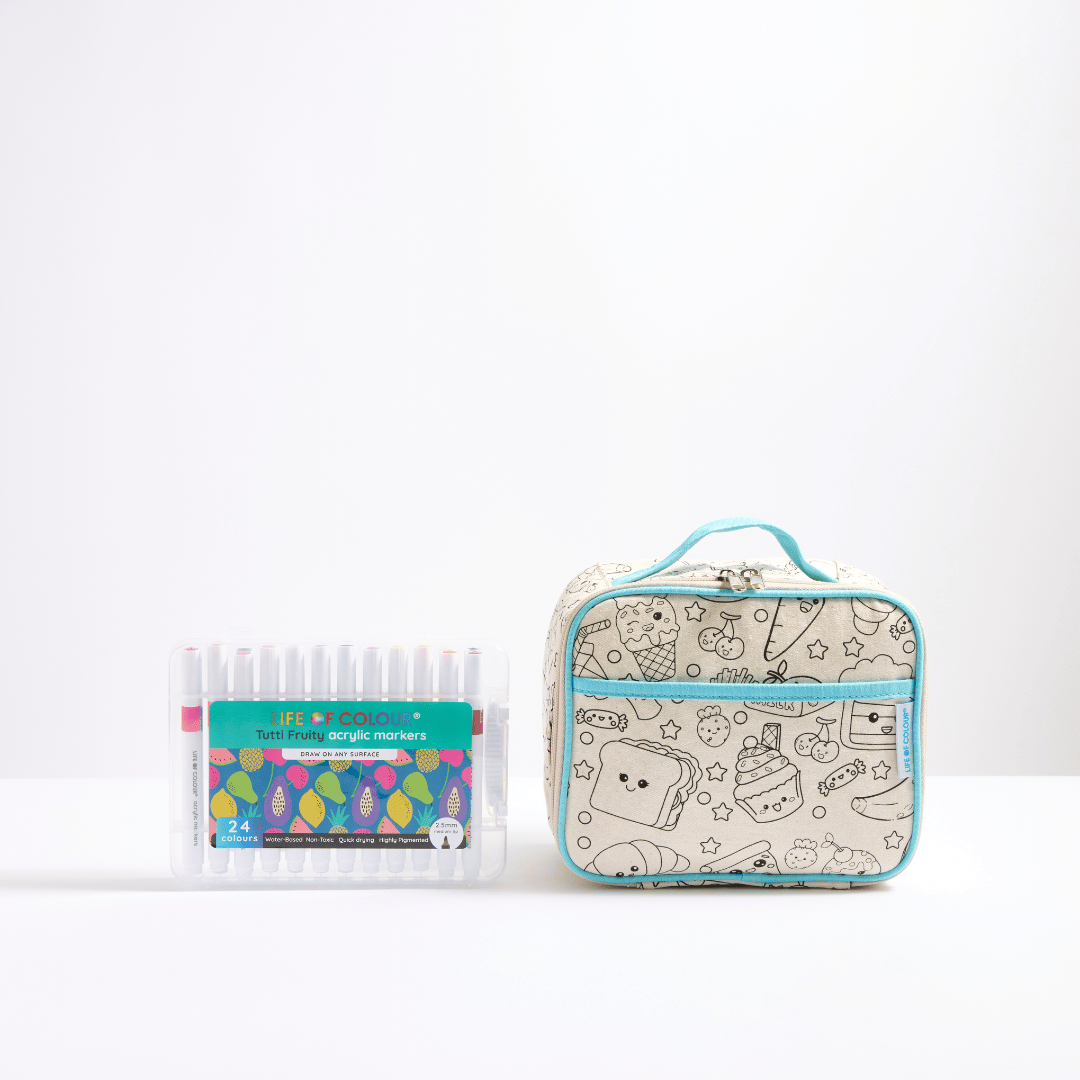 DIY Doodle Lunch Bag Kit