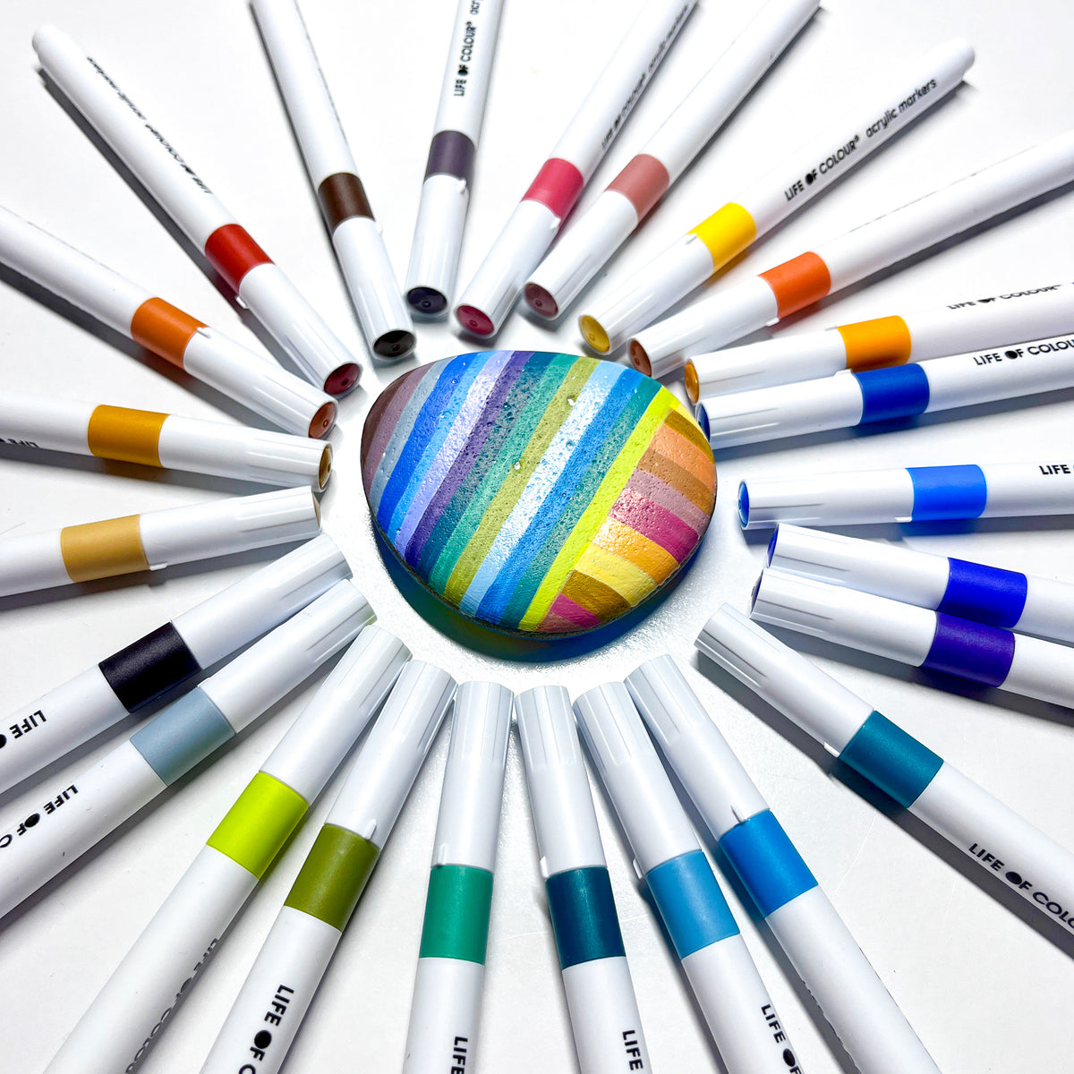 Acrylic Markers - Earth Colours