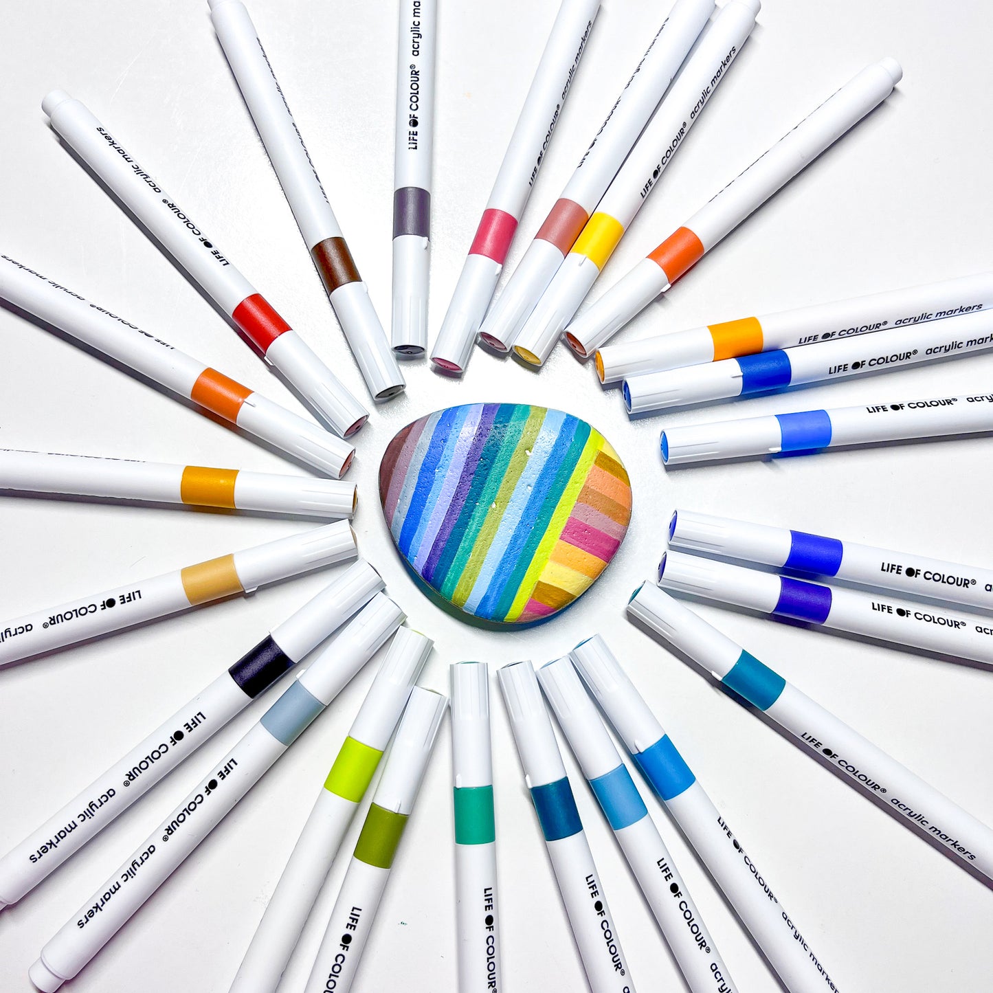 Acrylic Markers - Earth Colours - Set of 24