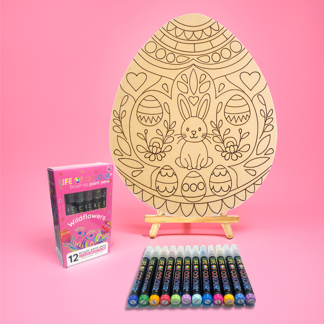 Life of Colour Mandala Painting Kit - Bundle of 3 (Part 2 - Essentials