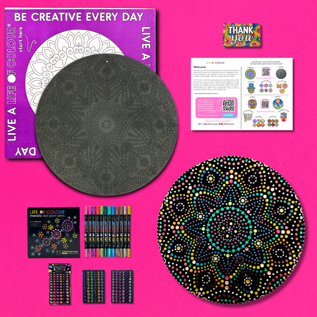 Life of Colour Dot Mandala Painting Kit - Orion (The Hunter)