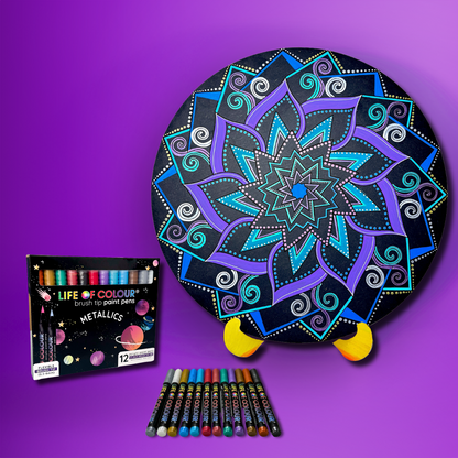 Life of Colour Mandala Galaxy Painting Kit - Meteor