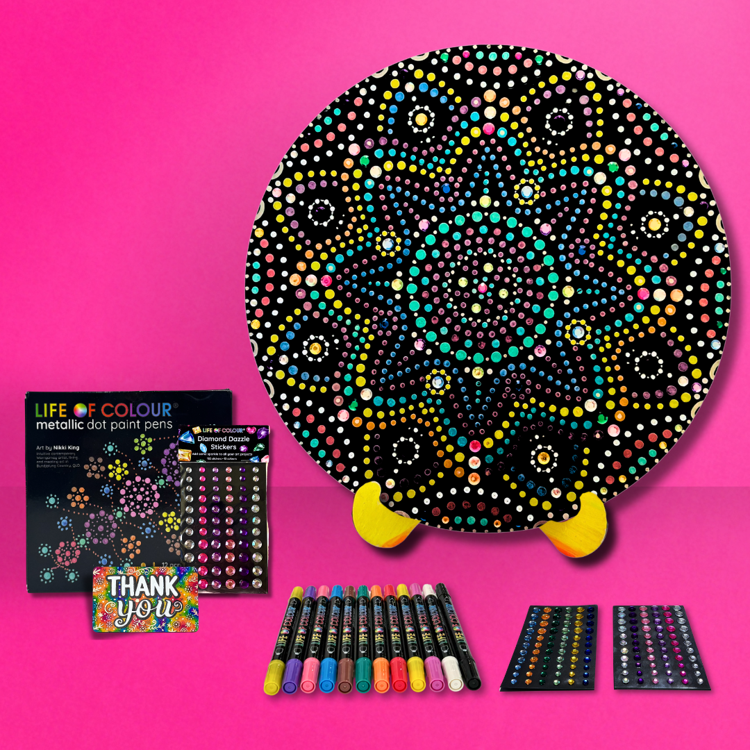 Life of Colour Dot Mandala Painting Kit - Orion (The Hunter)