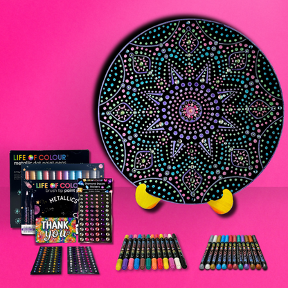 Life of Colour Dot Mandala Painting Kit - Orion (The Hunter)