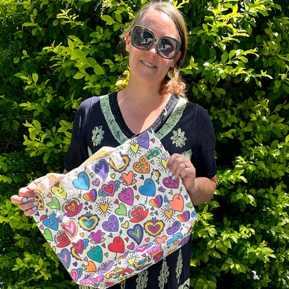 DIY Doodle Bag Bundle - 2 Luxury Tote Bags and Acrylic Markers