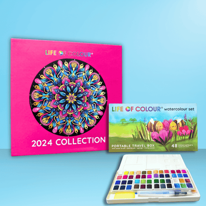 Watercolour Colouring Book - 2024 Collectors Edition