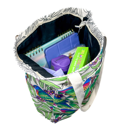 DIY Doodle Bag - Lorikeet design