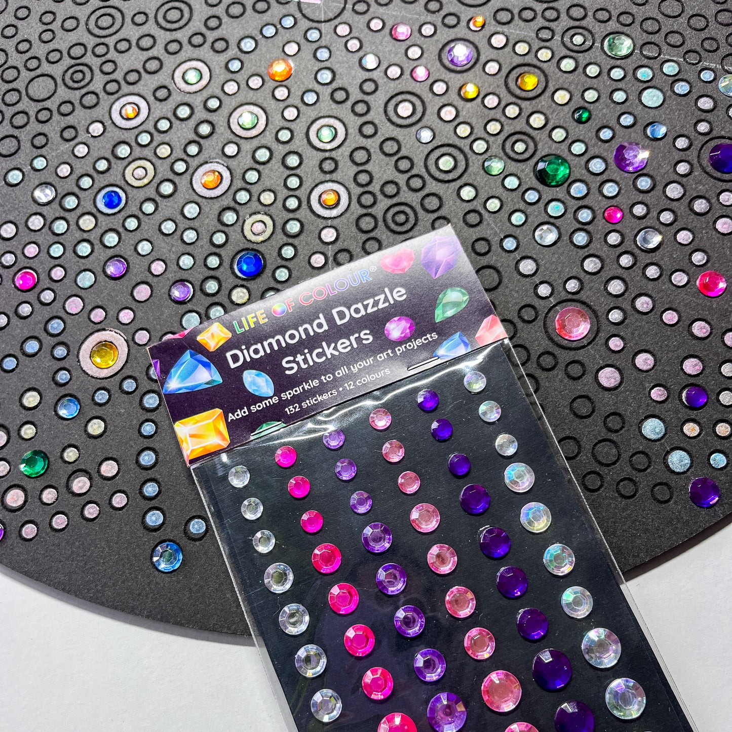 Life of Colour Diamond Dazzle Stickers