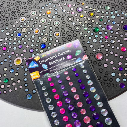 Life of Colour Diamond Dazzle Stickers