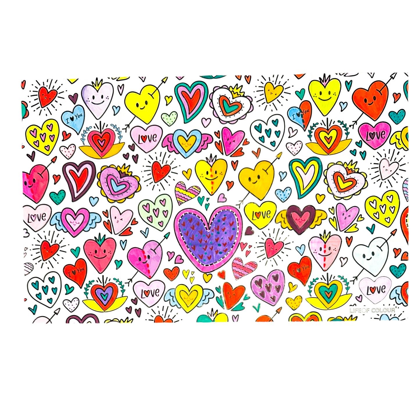 Heart Wrapping Paper