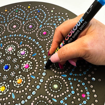 Life of Colour Dot Mandala Painting Kit - Bundle of 3