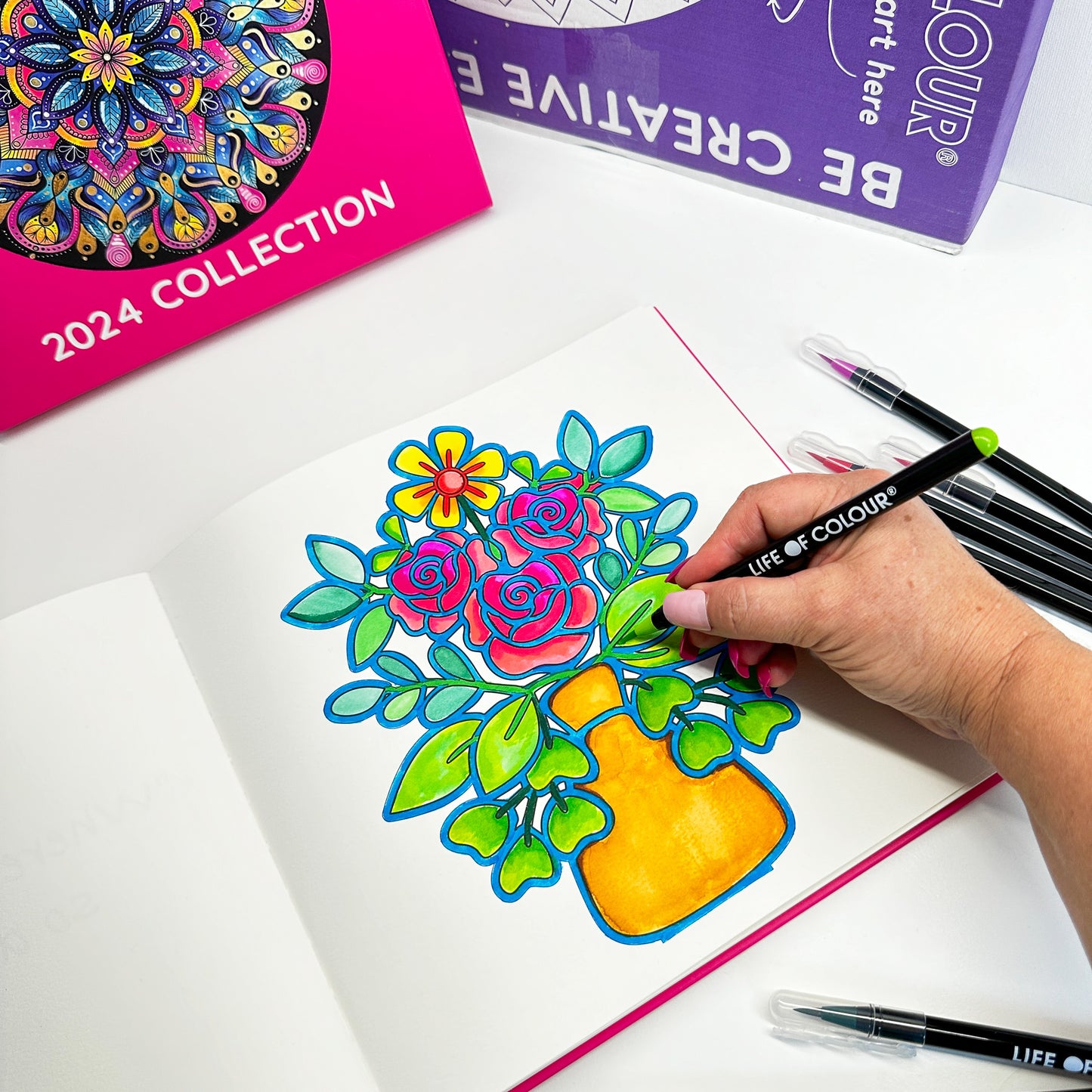 Watercolour Colouring Book - 2024 Collectors Edition