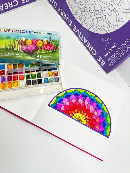 Watercolour Colouring Book - 2024 Collectors Edition