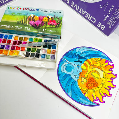 Watercolour Colouring Book - 2024 Collectors Edition