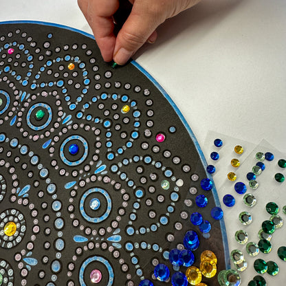 Life of Colour Dot Mandala Painting Kit - Cygnus (The Swan)