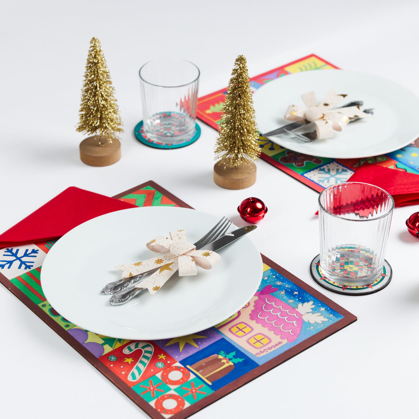 Life of Colour Christmas Placemats - Set of 4