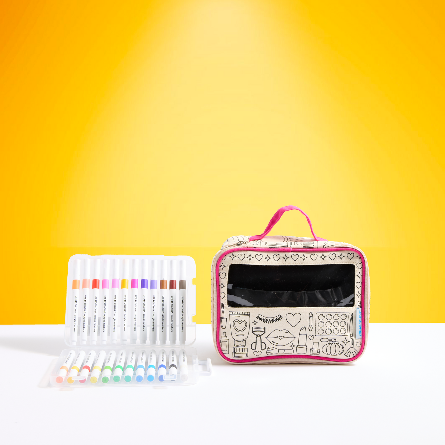 DIY Doodle Beauty Bag Kit