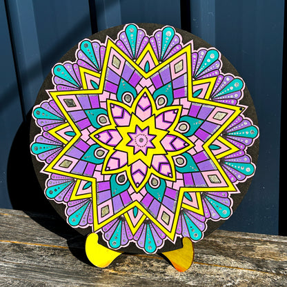 Life of Colour Mandala Painting Kit - The Beach (Vivid)