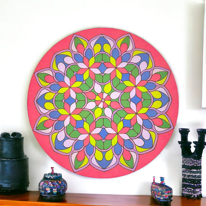 Life of Colour Mandala Painting Kit - The Kaleidoscope (Florals)