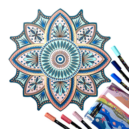 Life of Colour 3D Mandala - Stella Aegis