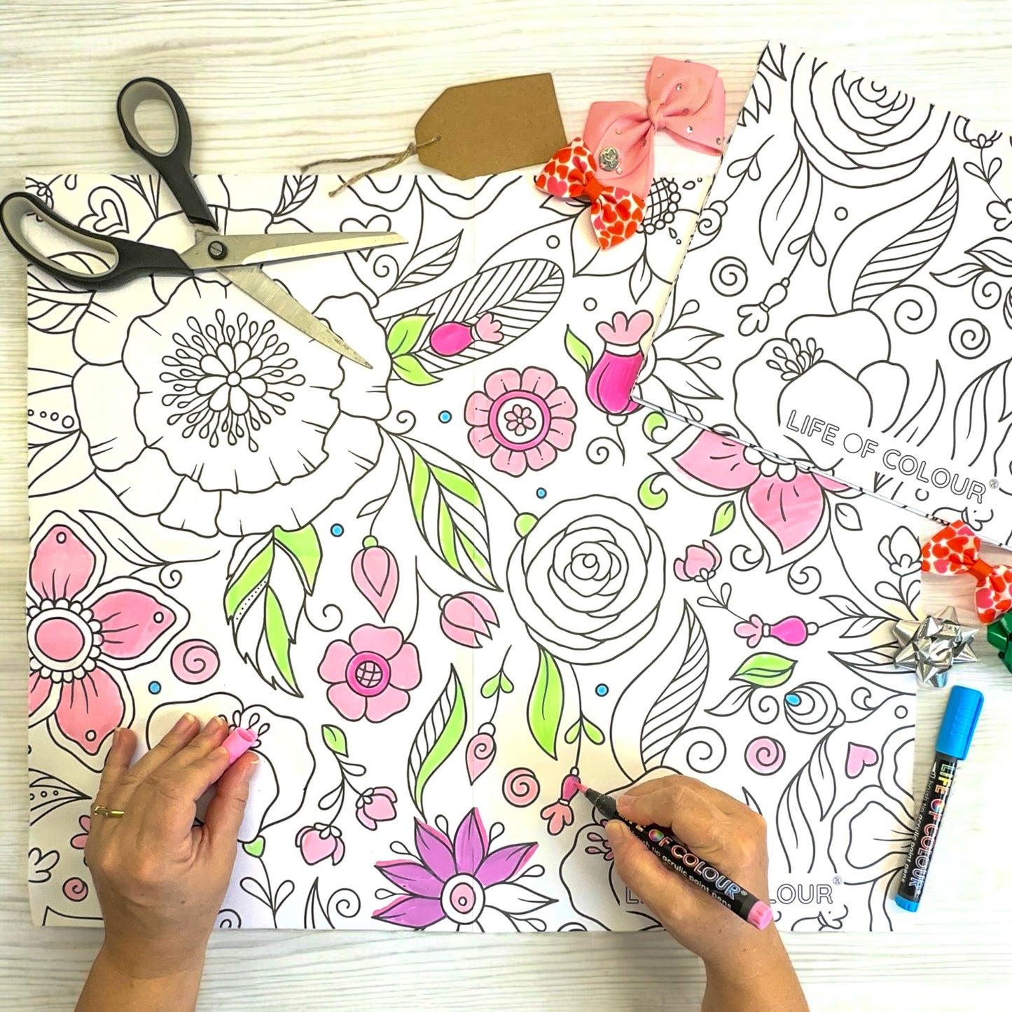 Floral Wrapping Paper