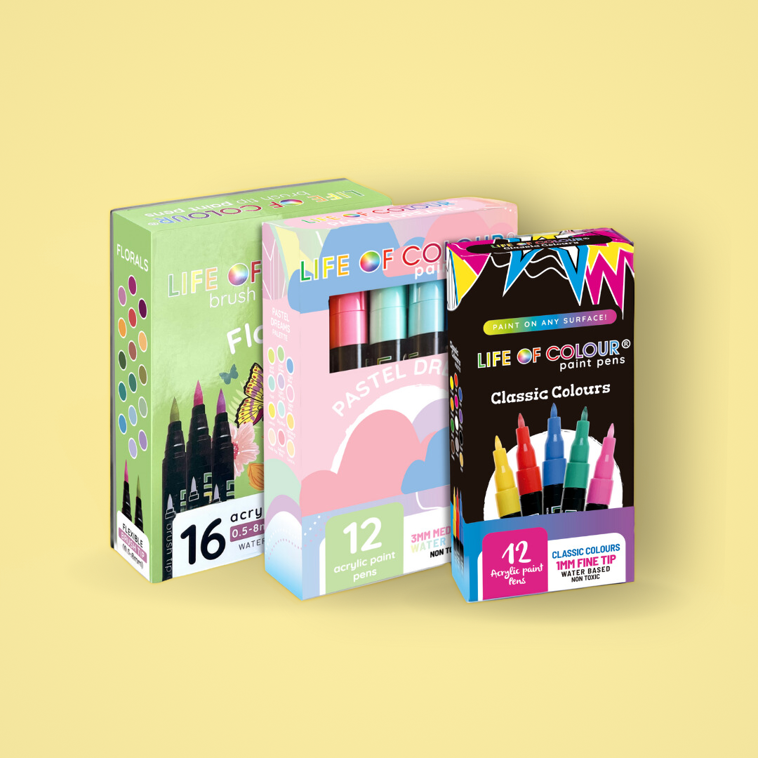 Triple Whammy Bundle - Any 3 Paint Pens Sets