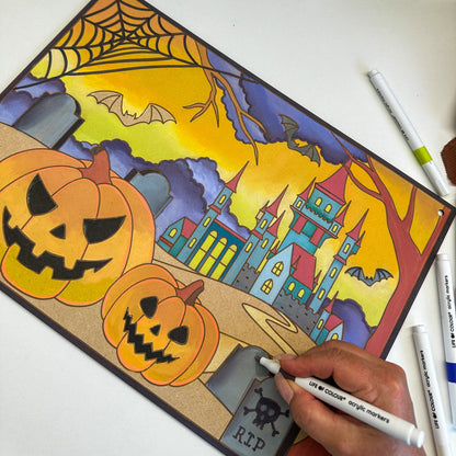 Halloween Door Sign Painting Kit