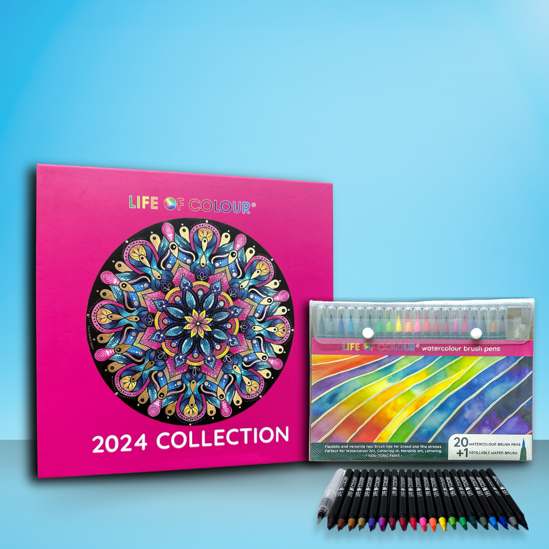 Watercolour Colouring Book - 2024 Collectors Edition