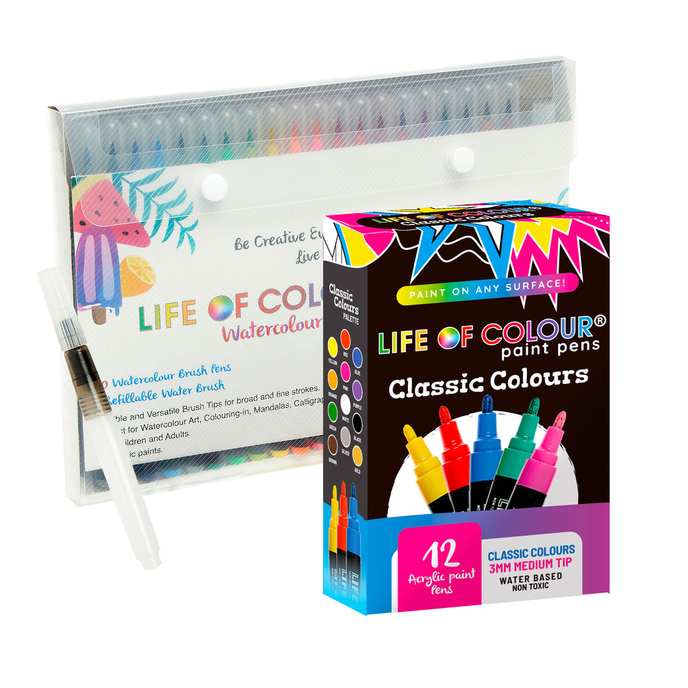 Buy Watercolour Brush Pens Australia Online | Afterpay art supplies ...